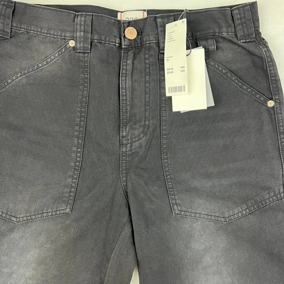 BDG Jeans Men 30 x32 Black Straight Fit Denim Cotton New Urban Outfitters‎ - Picture 3 of 16